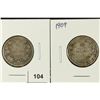Image 1 : 1903 & 1909 CANADA SILVER 25 CENTS