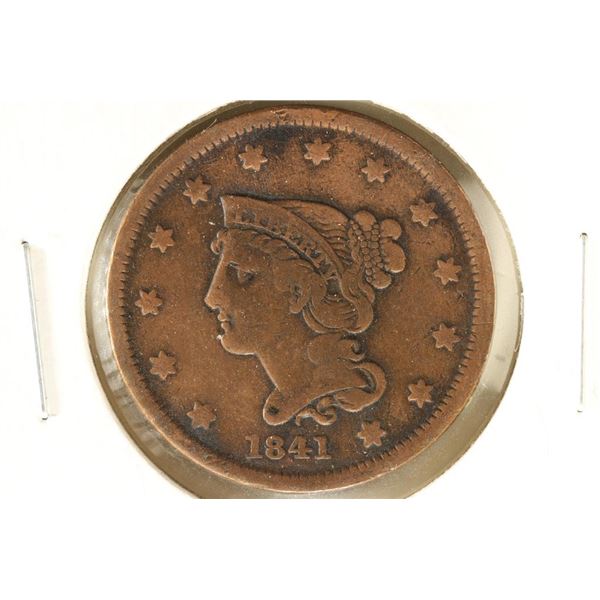 1841 US LARGE CENT
