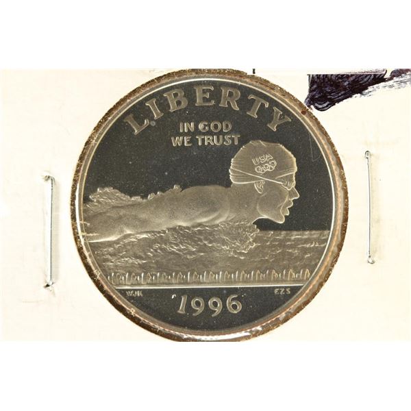 1996-S PROOF ATLANTA OLYMPICS HALF DOLLAR
