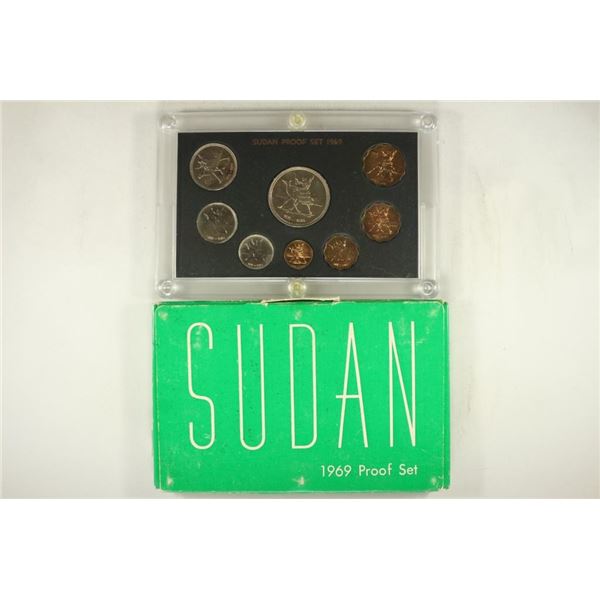 1969 SUDAN PROOF SET, ORIGINAL MINT PACKAGING