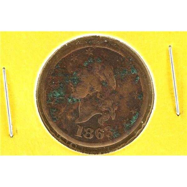 1863 CIVIL WAT TOKEN