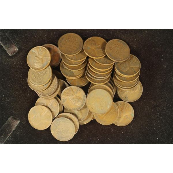 SOLID DATE ROLL OF 50-1932-D LINCOLN CENTS