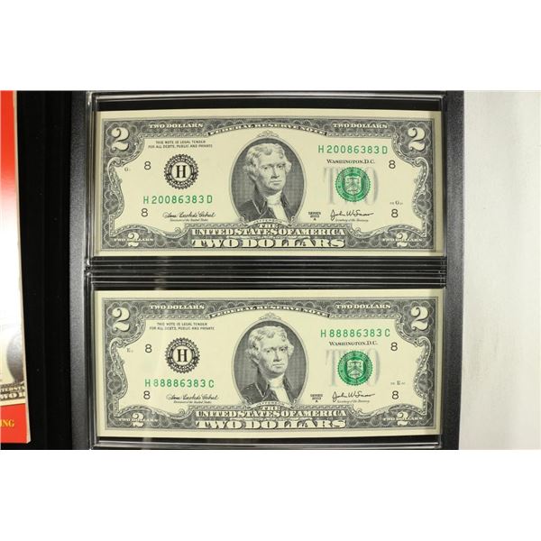 $2 DOUBLE LUCKY MONEY SET CONTAINS: