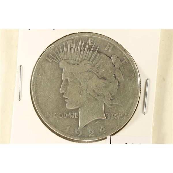 1924 PEACE SILVER DOLLAR