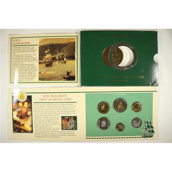 1994 NEW ZEALAND BRILLIANT UNC COIN SET