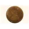 Image 1 : ERROR (ND) LINCOLN CENT STRUCK THROUGH GREASE