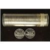 Image 1 : SOLID DATE ROLL OF 44-1963 CANADA 5 CENTS BU