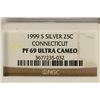 Image 3 : 1999-S SILVER CONNECTICUT QUARTER NGC PF69