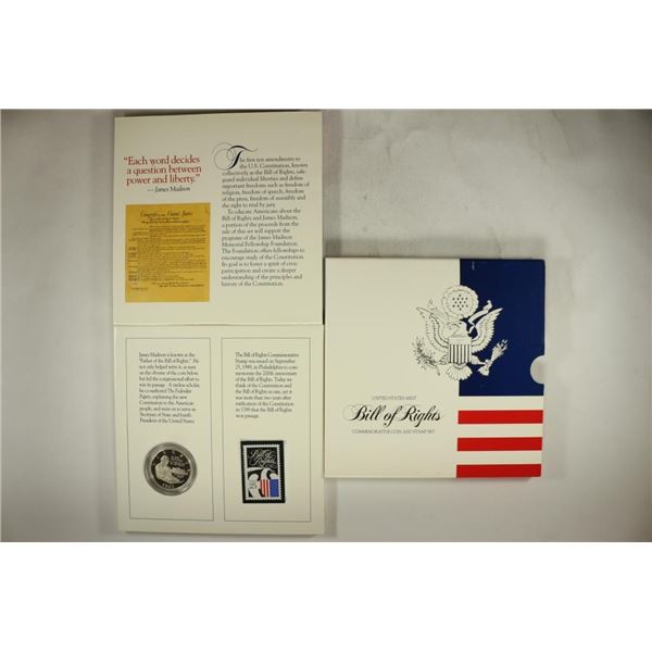 1993 US MINT BILL OF RIGHTS COMMEMORATIVE COIN