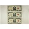 Image 1 : 1953, 1953-A & 1953-B $2 US RED SEAL NOTES