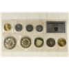 Image 2 : 1970 AUSTRIA 9 COIN PROOF SET WITH SILVER