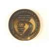 Image 2 : 1 1/2'' BRONZE SPACE TOKEN APOLLO XVII ENDING