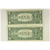 Image 2 : 2-1957-B $1 SILVER CERTIFICATE BLUE SEAL