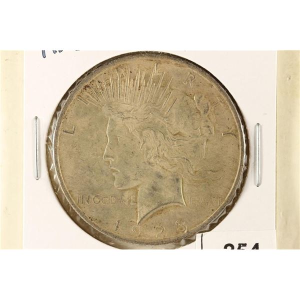 1923 PEACE SILVER DOLLAR