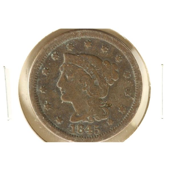 1845 US LARGE CENT