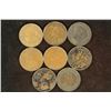 Image 2 : 8 ASSORTED 1904-1919 CANADA LARGE CENTS