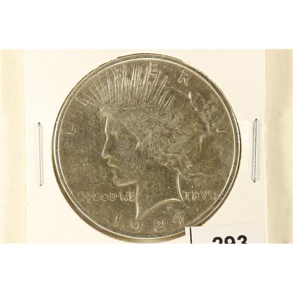 1924 PEACE SILVER DOLLAR