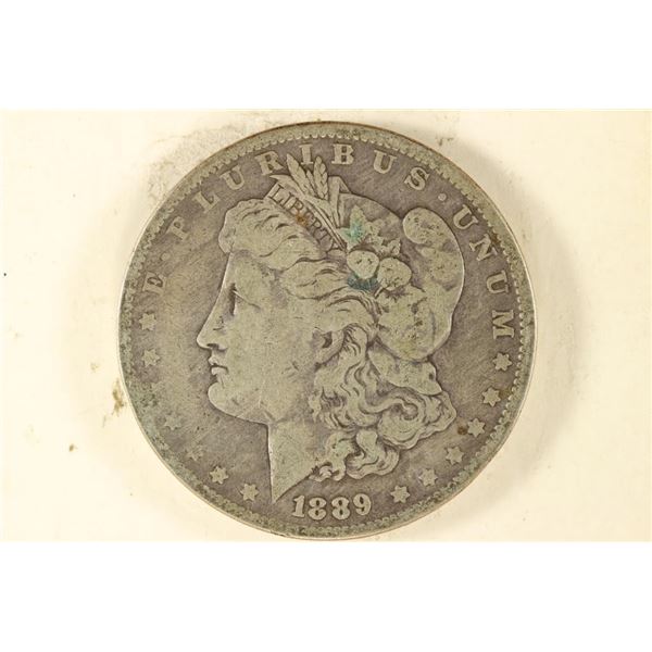 1889-O MORGAN SILVER DOLLAR