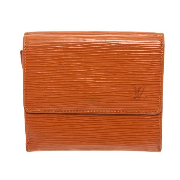 Authentic Louis Epi Leather Elise Wallet