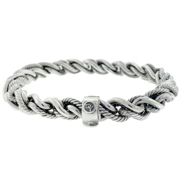 Authentic David Yurman Men's Sterling Silver Bracelet