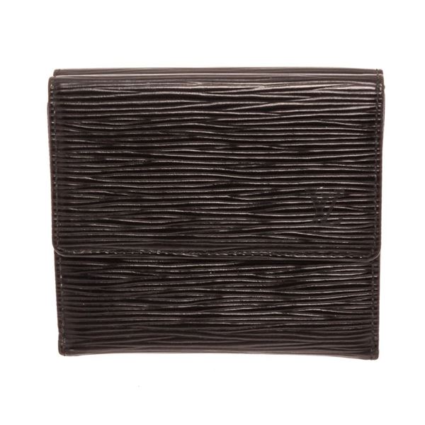 Authentic Louis Epi Leather Elise Wallet