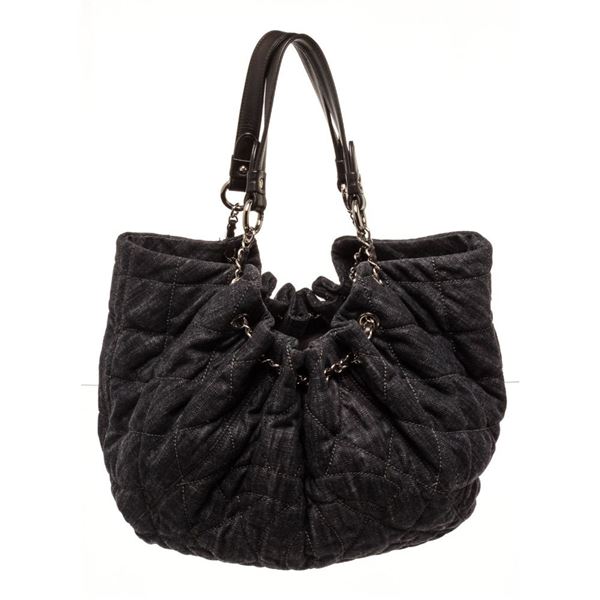 Authentic Chanel Nylon Tote