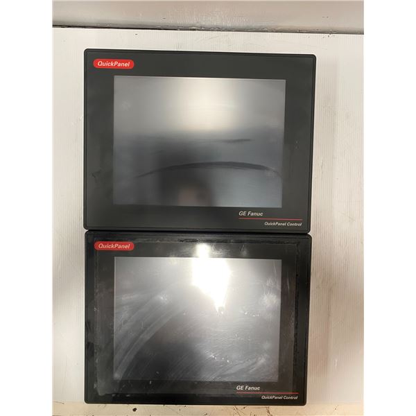 (2) - Fanuc IC754CSL12CTD-FE QUICKPANEL CONTROL MODEL ES1222