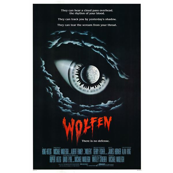 Wolfen 1981 original vintage movie poster