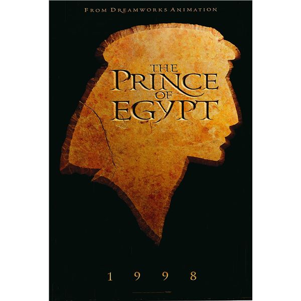 The Prince of Egypt 1998 original advance one sheet movie poster