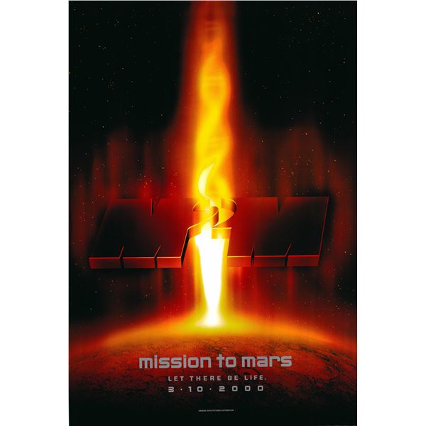 Mission to Mars 2000 original movie poster