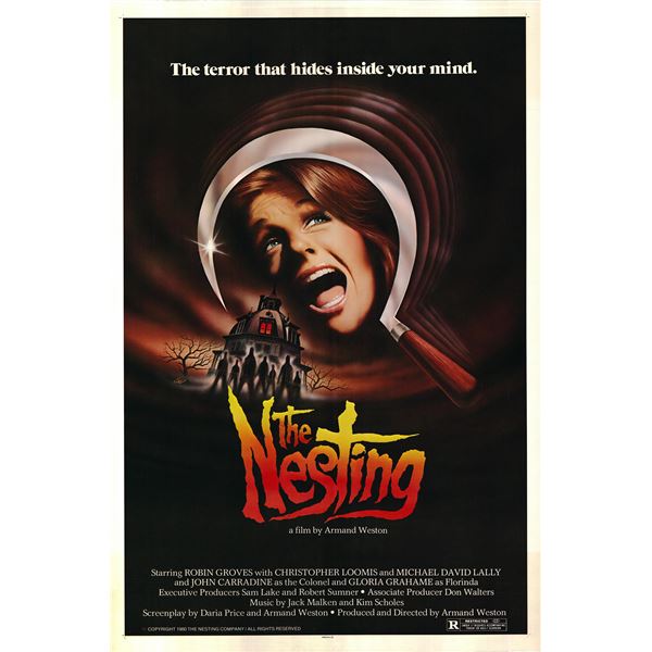 The Nesting 1980 original vintage movie poster