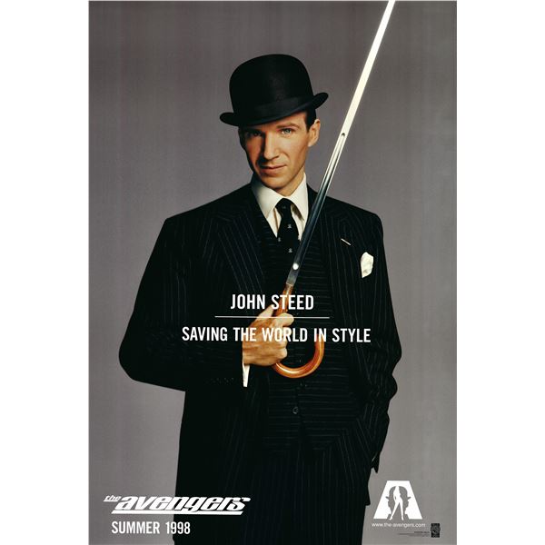 The Avengers 1998 original movie poster