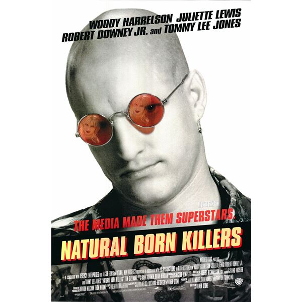 Natural Born Killers 1994 original one sheet movie poster