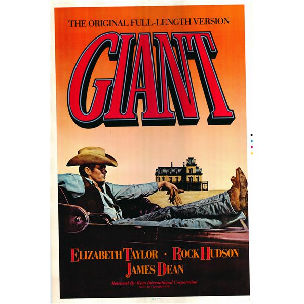 Giant 1982 original vintage movie poster
