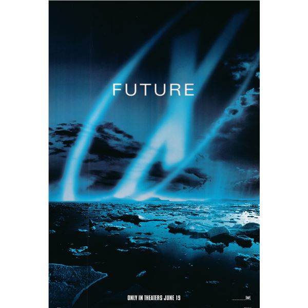X-Files: Fight the Future 1998 original movie poster