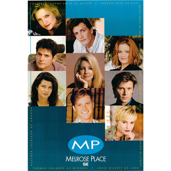 Melrose Place 1992 original one sheet poster