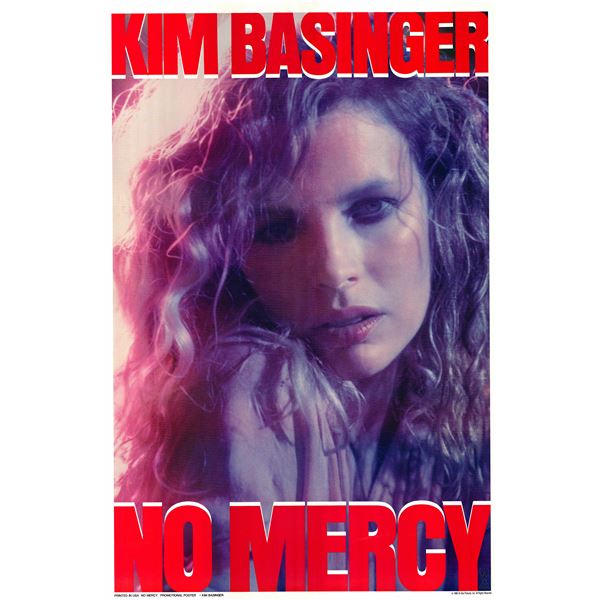 No Mercy 1986 original vintage movie poster