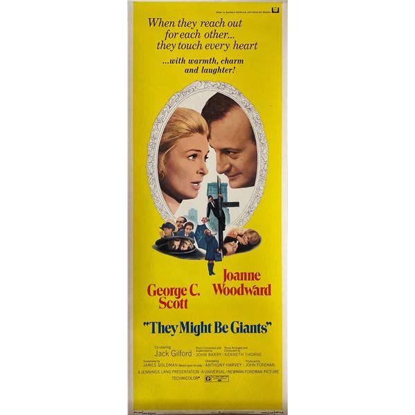 They Might Be Giants 1971 original vintage insert card