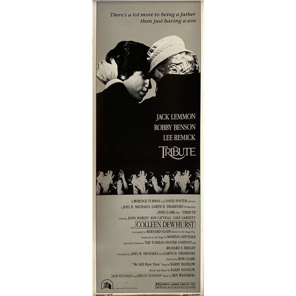 Tribute 1980 original vintage insert card