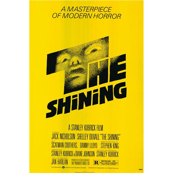 The Shining 1981 original vintage one sheet poster