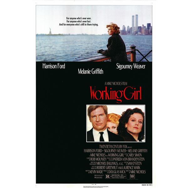 Working Girl 1988 original vintage movie poster