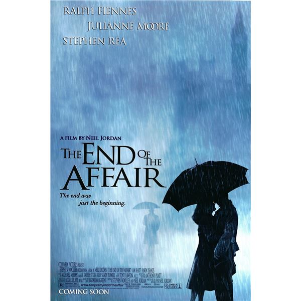 The End of the Affair 1999 original one sheet movie poster