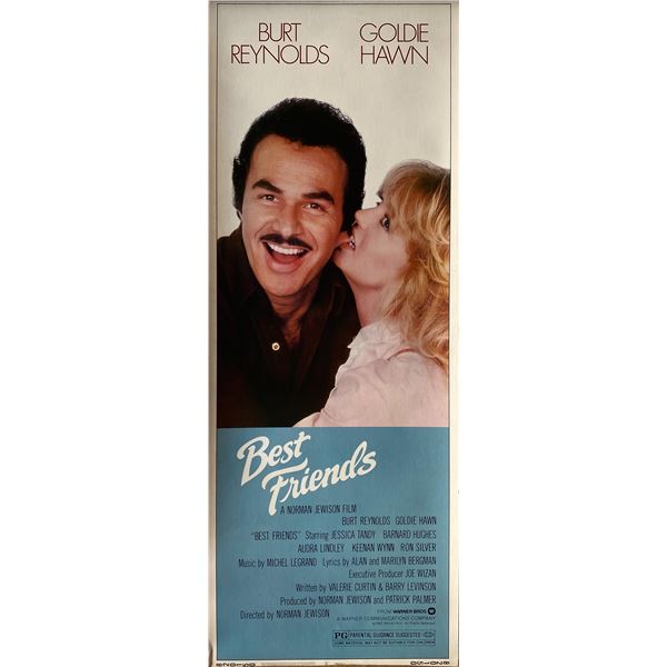 Best Friends 1982 original vintage insert card