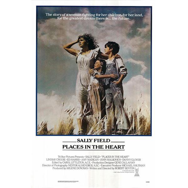 Places in the Heart 1984 original vintage one sheet poster