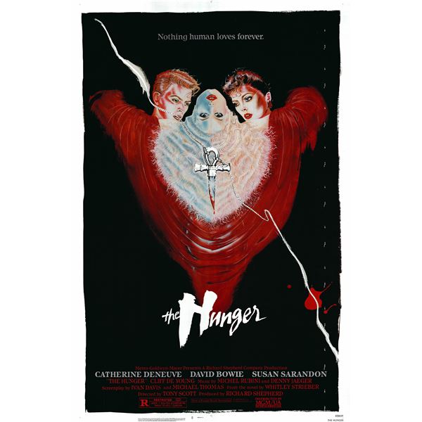 The Hunger 1983 original vintage movie poster