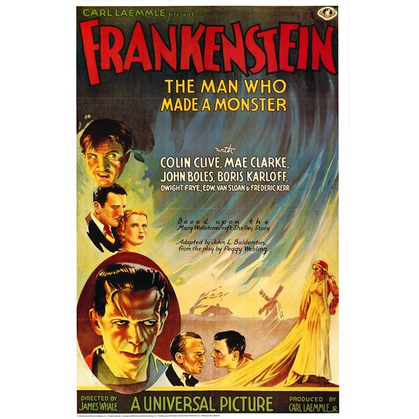 Frankenstein 1993 original movie poster