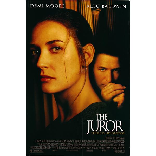 The Juror 1996 original one sheet movie poster