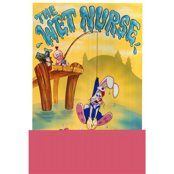 The Wet Nurse Roger Rabbit 1989 original vintage one sheet movie poster