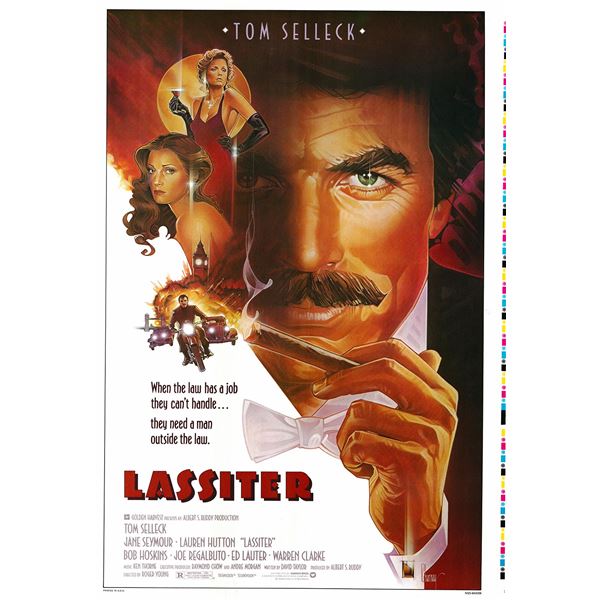 Lassiter 1984 original vintage one sheet movie poster