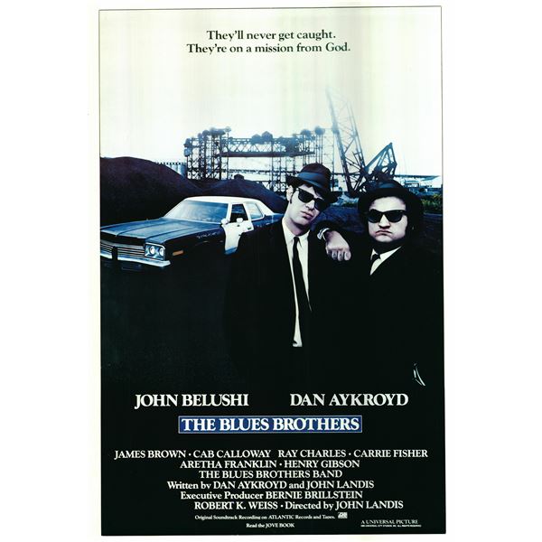 The Blues Brothers 1980 original vintage movie poster